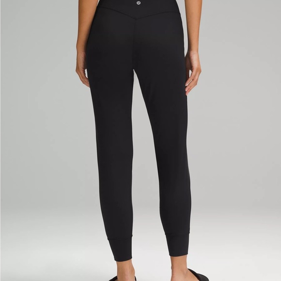 Lululemon Yoga Align High Rise Black Joggers size 2 Women W6ATAS - Picture 13 of 16